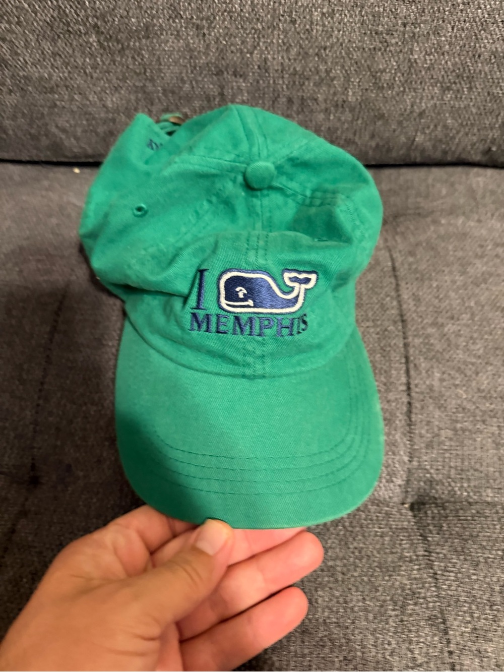 Memphis Whale Baseball Cap - Green